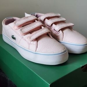 LACOSTE Girl  Shoes Sneakers  Sz 13.5